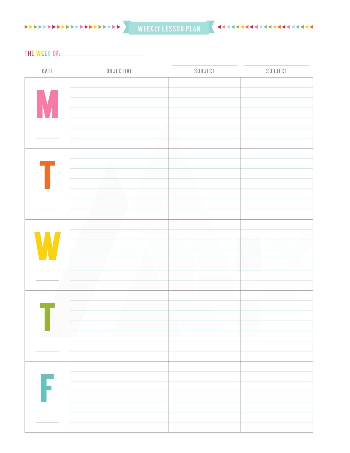 Teacher Planner – Misstiina