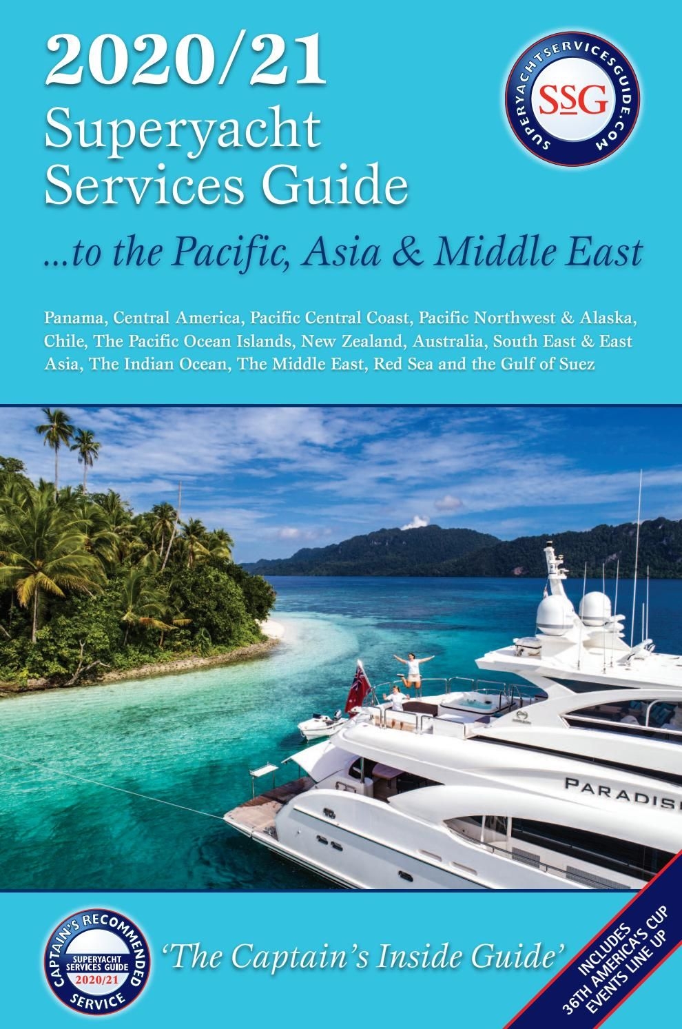 The 2020/2021 Superyacht Services Guide To The Pacific, Asia