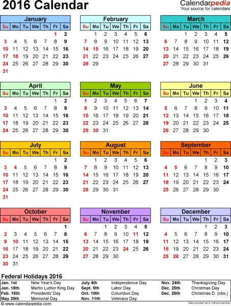 Calendar Wizard Free Templates | Printable Calendar