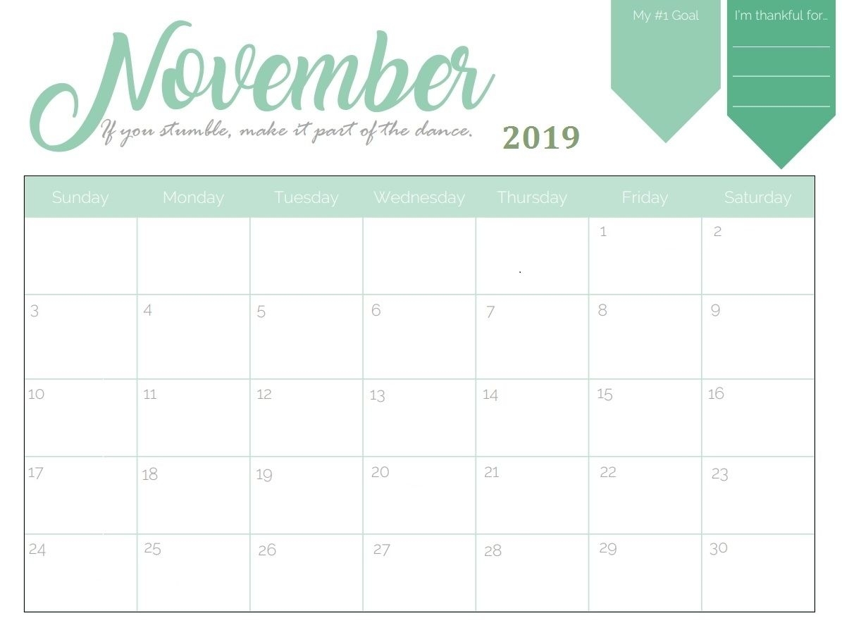 Free Printable Calendar Editable | Ten Free Printable