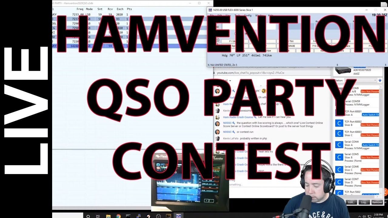 Ham Radio Contesting - Hamvention Qso Party 2020 - Youtube