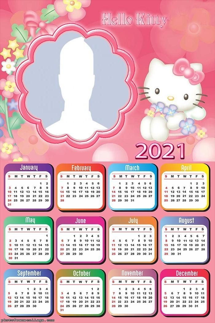 Hello Kitty Colouring Calendar 2021 | Hello Kitty Photos