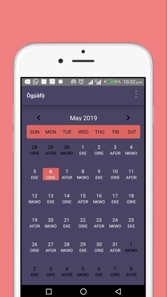 Igbo Market Day Calendar 2020 - Calendar Template 2020