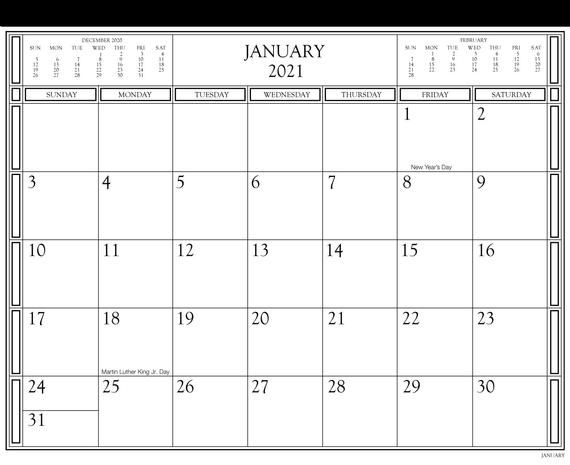 Magnetic Calendar 2021 | Printable March