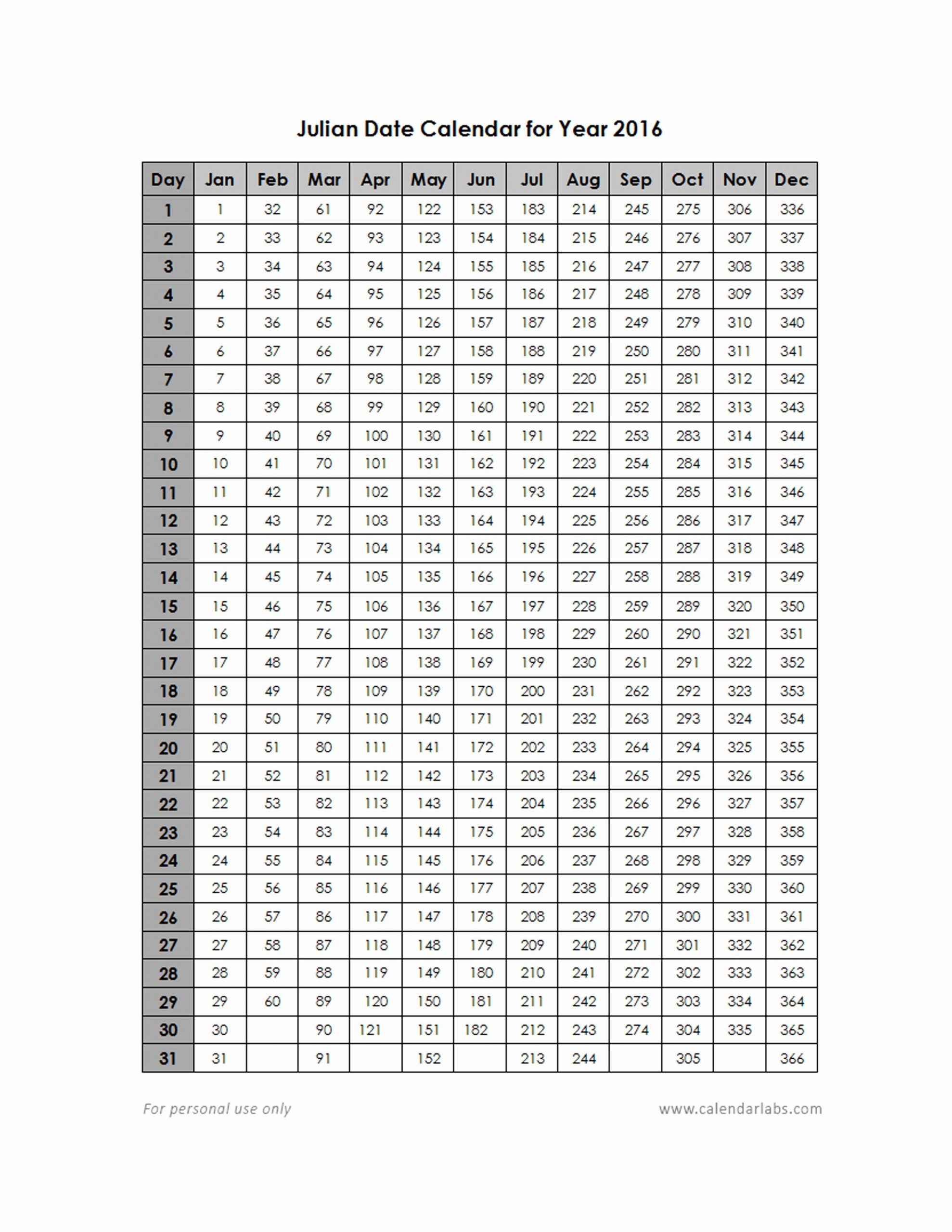 Quadax Julian Calendar | Calendar For Planning