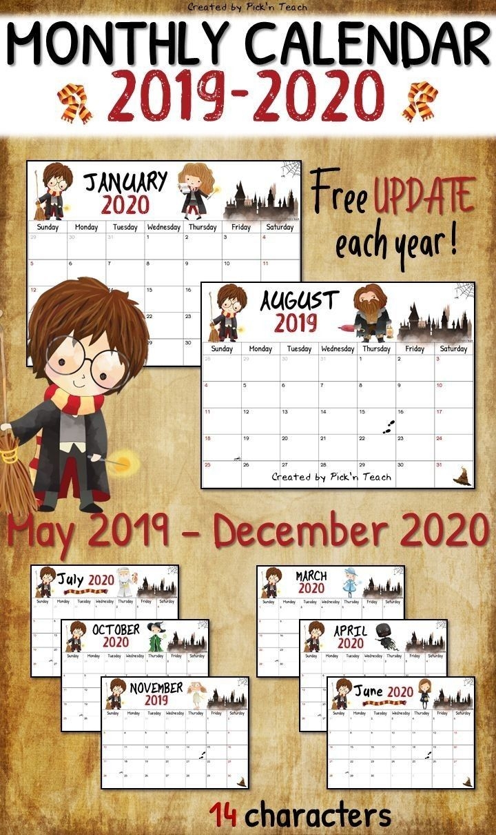 School Year Calendar 2020-20 Template | Calendar Template