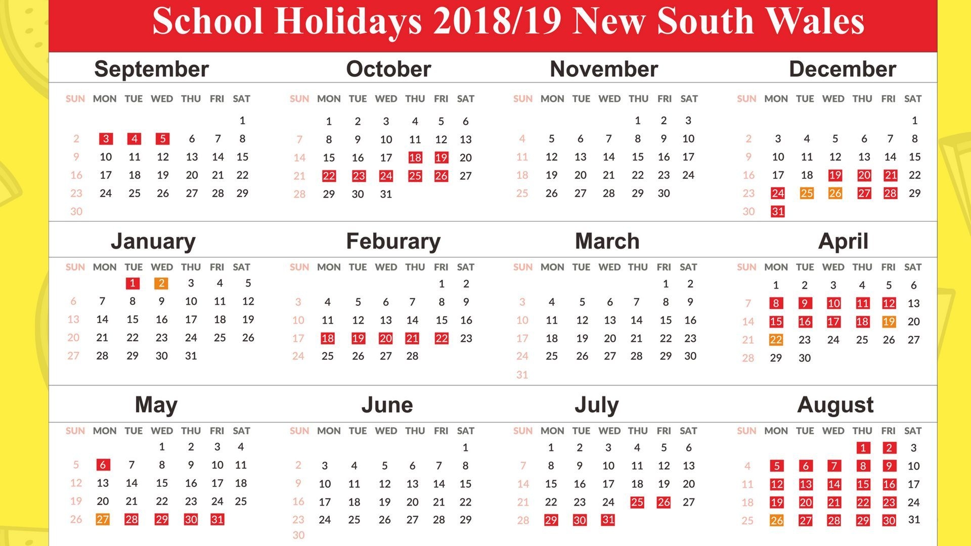 20+ Calendar 2021 Nsw - Free Download Printable Calendar