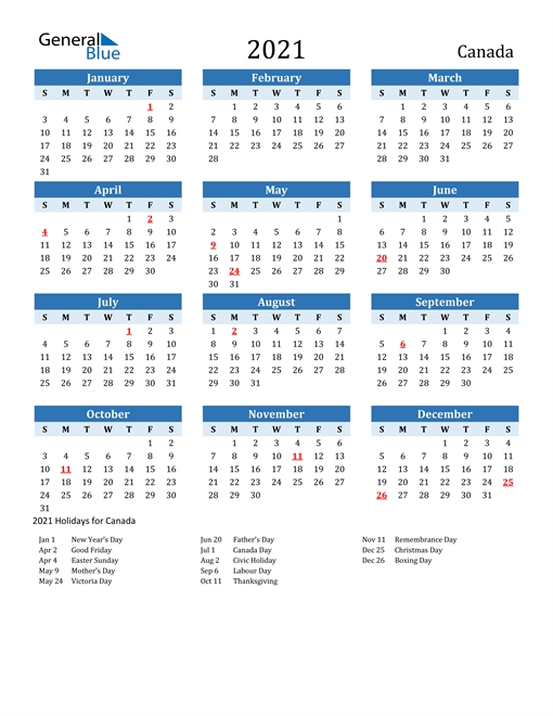 How to Calendar 2022 Canada Holidays | Get Your Calendar Printable