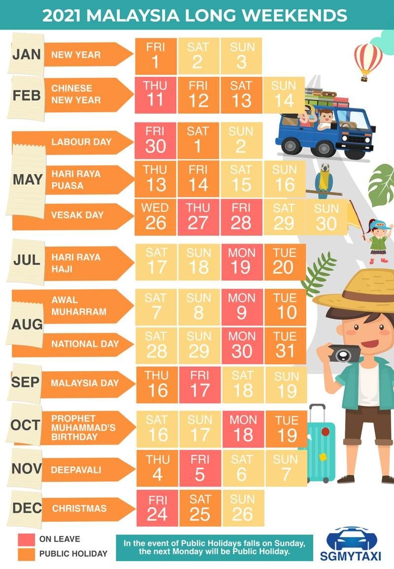 2021 Calendar Malaysia Public Holiday | Academic Calendar