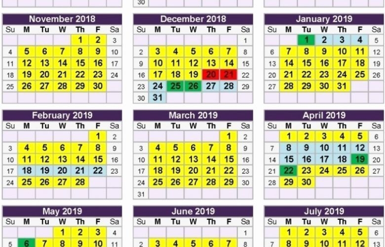 2021 Calendar Qld Printable - Th2021