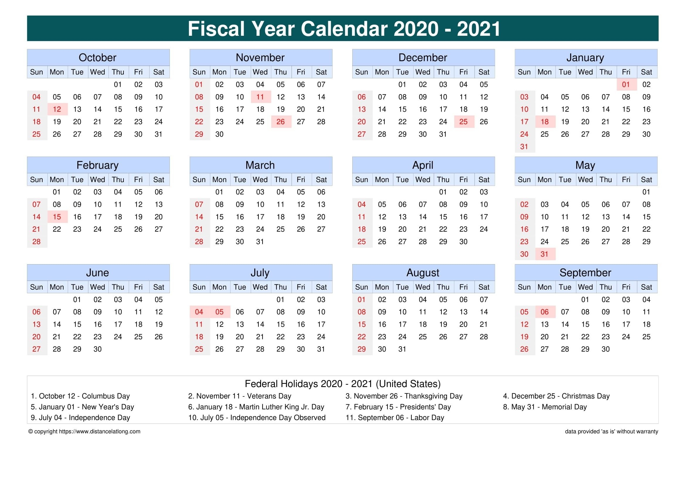 2021 Financial Calendar Australia - Template Calendar Design