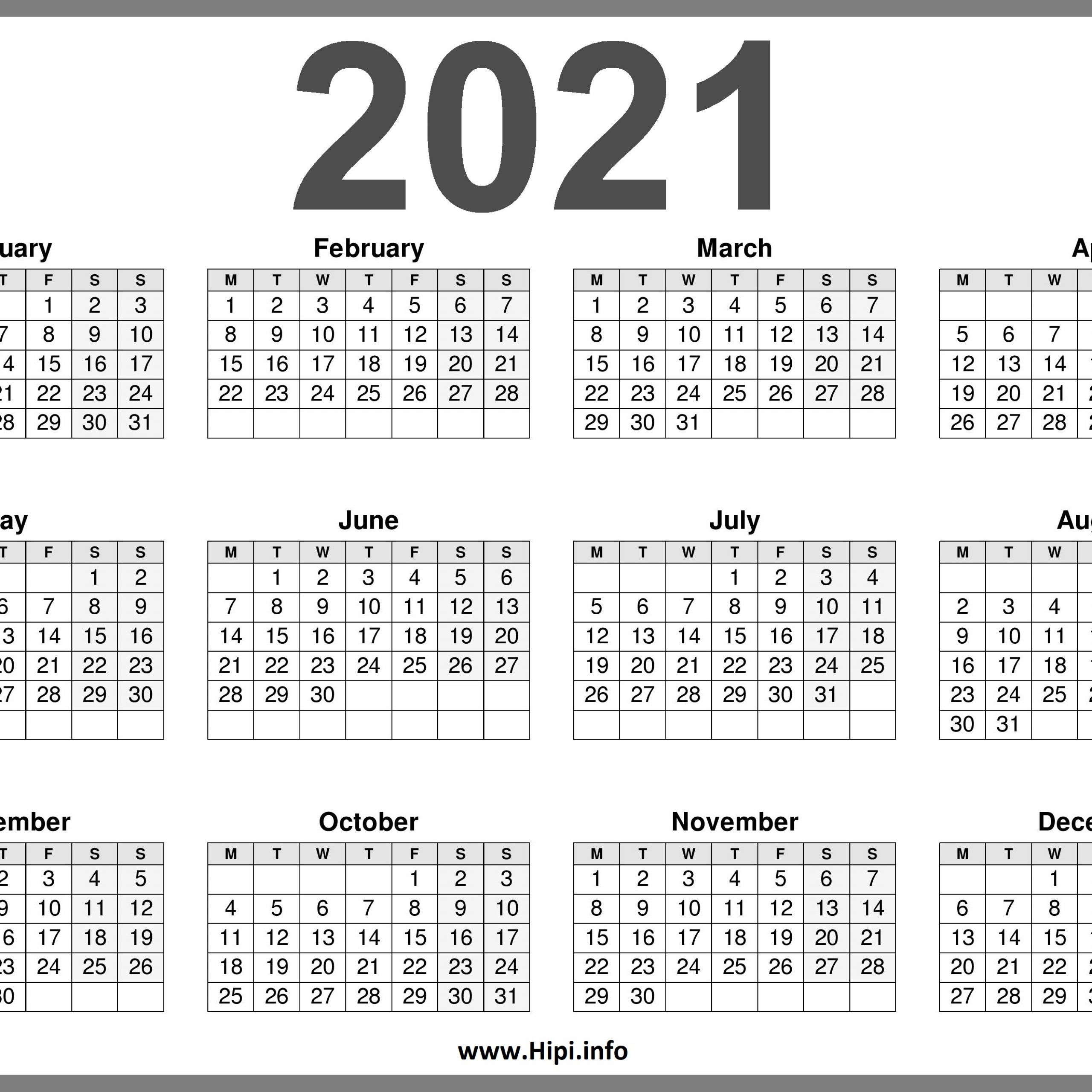 2021 Printable Calendar Uk | Free Printable Calendar