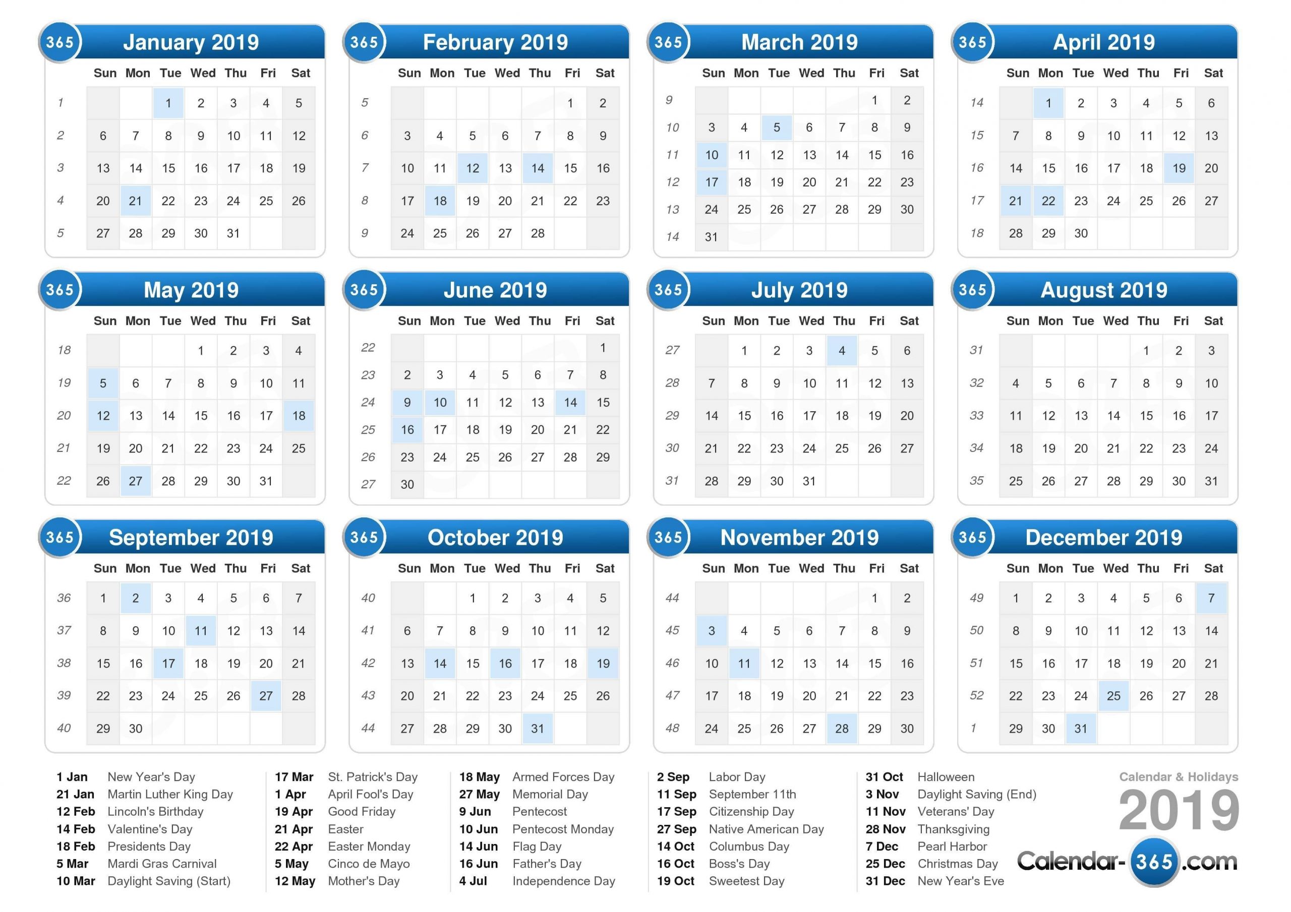 2022 Calendar Printable With Holidays Malaysia | Example