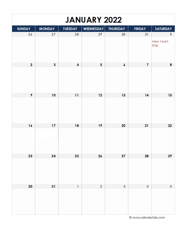 2022 Ireland Calendar Spreadsheet Template - Free