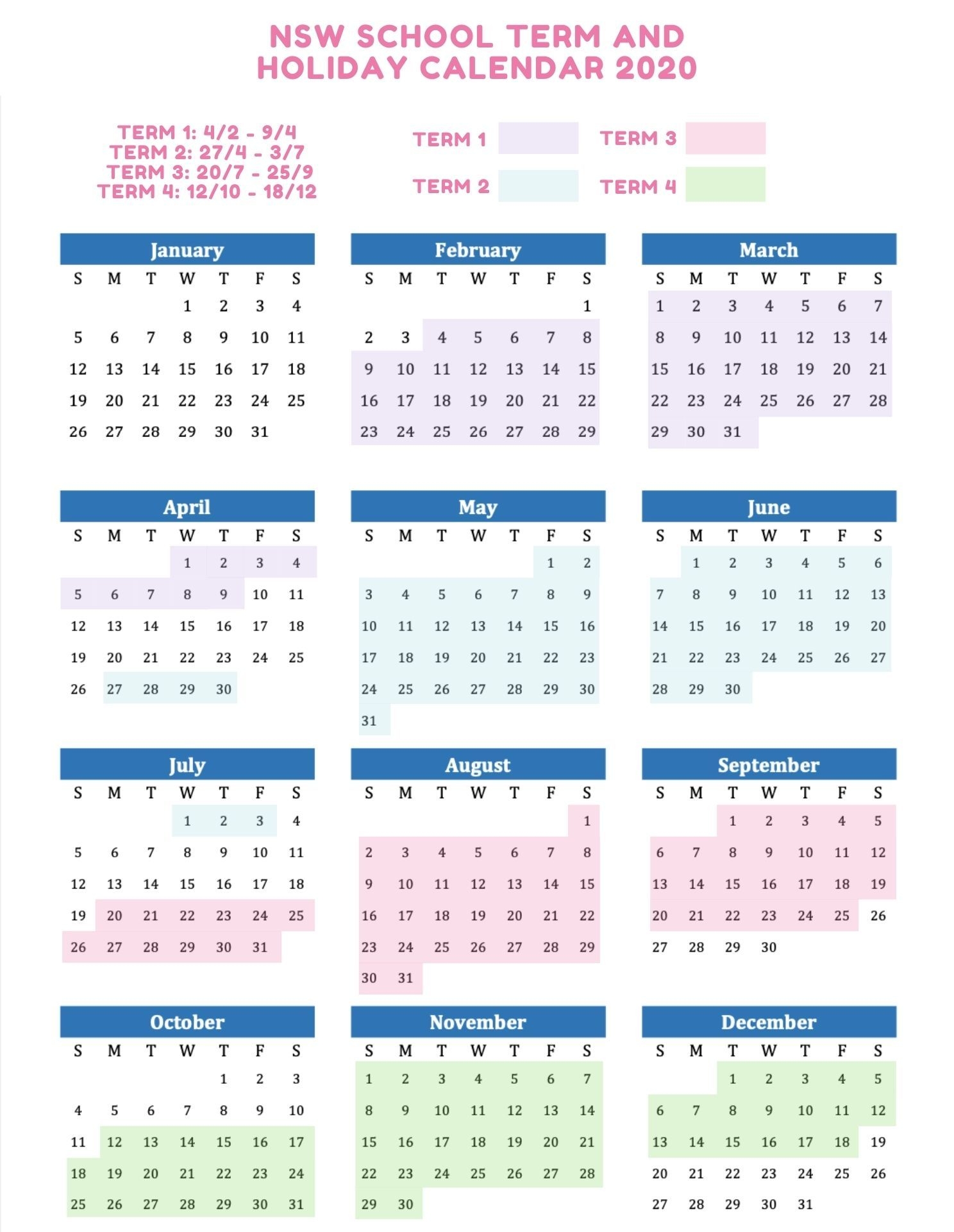 2022 School Calendar Queensland - Nexta