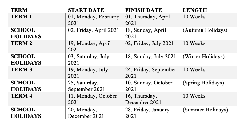 2022 School Calendar Queensland - Nexta