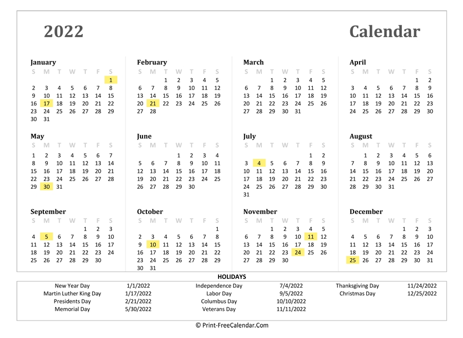 How to Calendar 2022 Holidays India Get Your Calendar Printable