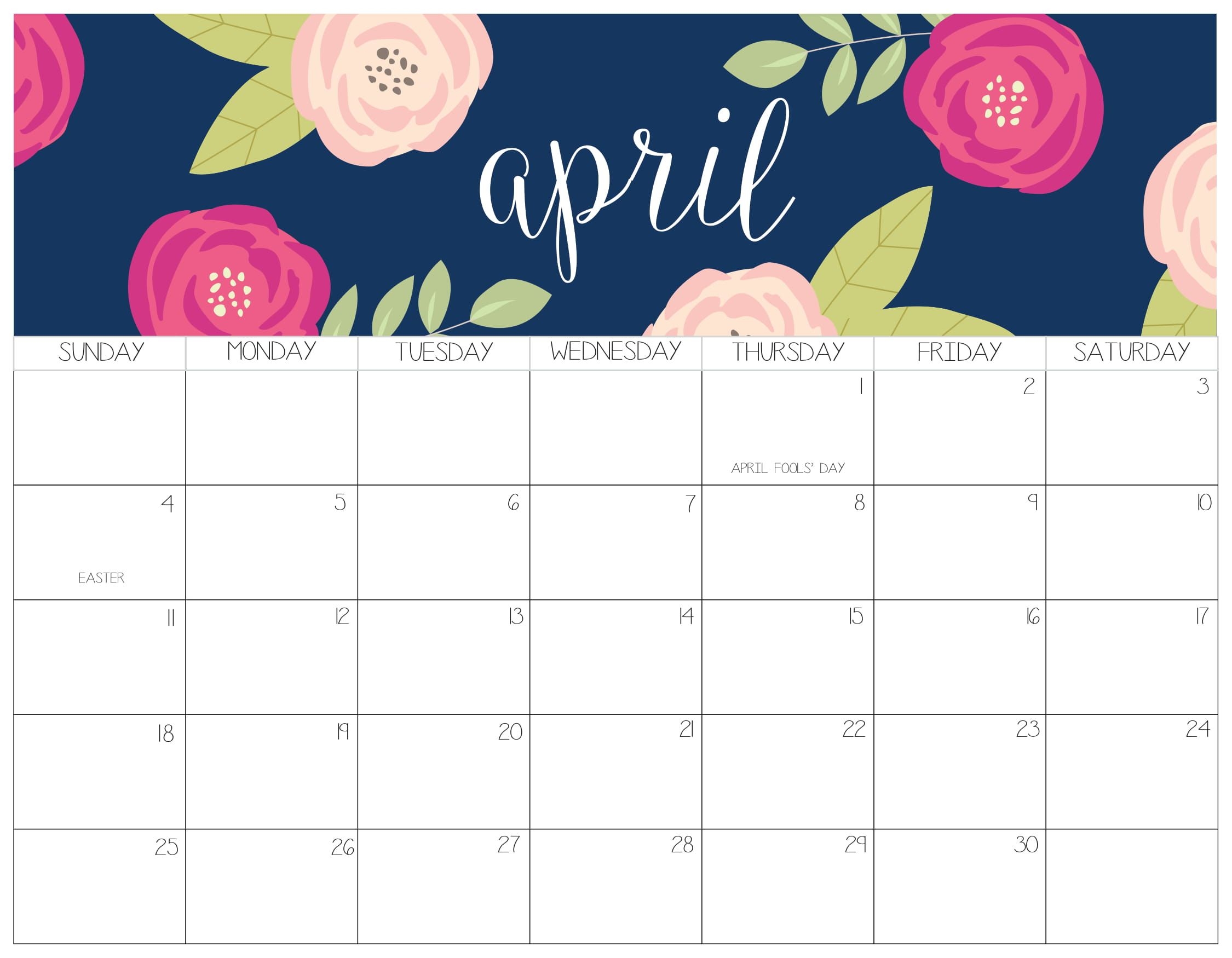 April 2021 - Calendar April 2021 To March 2022 / In Our