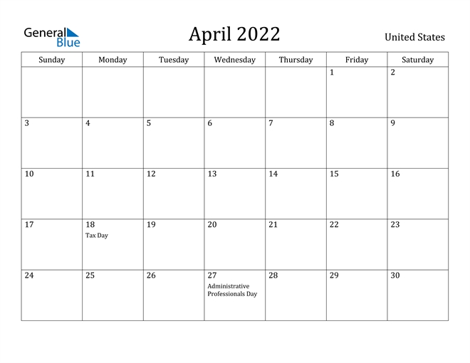 The Calendar April 2022 Nz