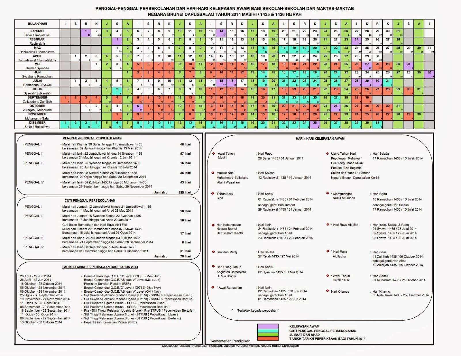 hijrah calendar 2024 brunei new latest incredible school calendar - 2024 brunei calendar with 