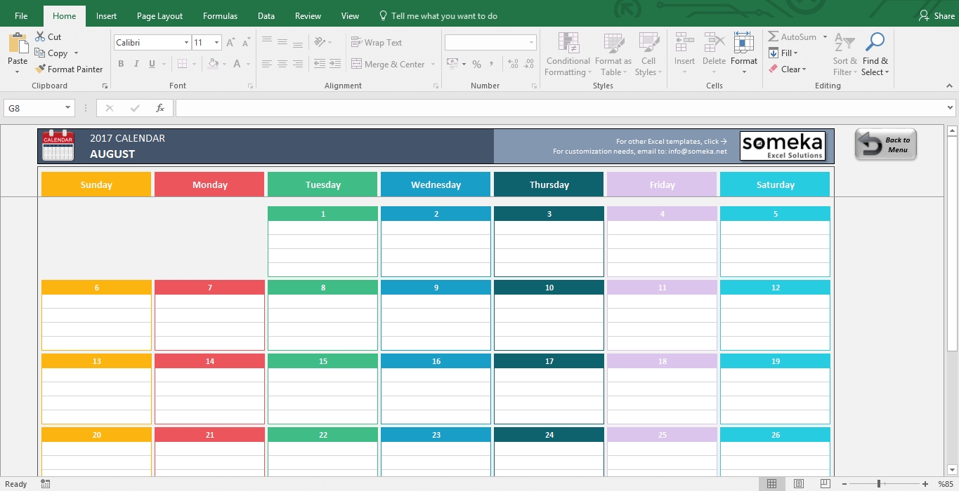 Budget Calendar Spreadsheet With Regard To Excel Calendar