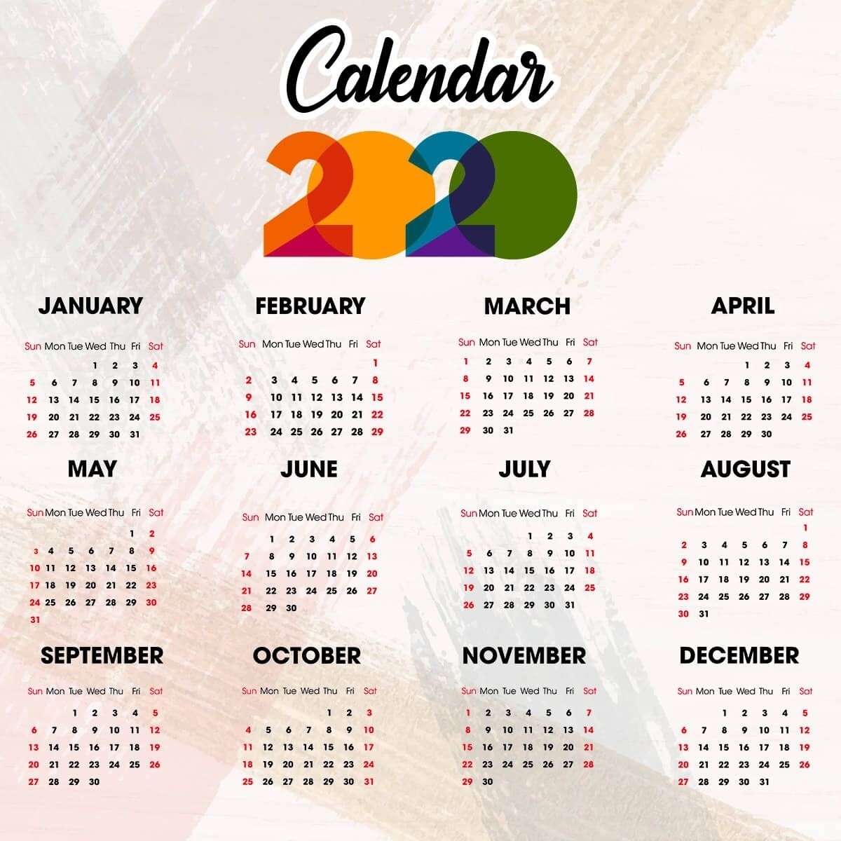 Calendar 2020 Excel Romania | Month Calendar Printable