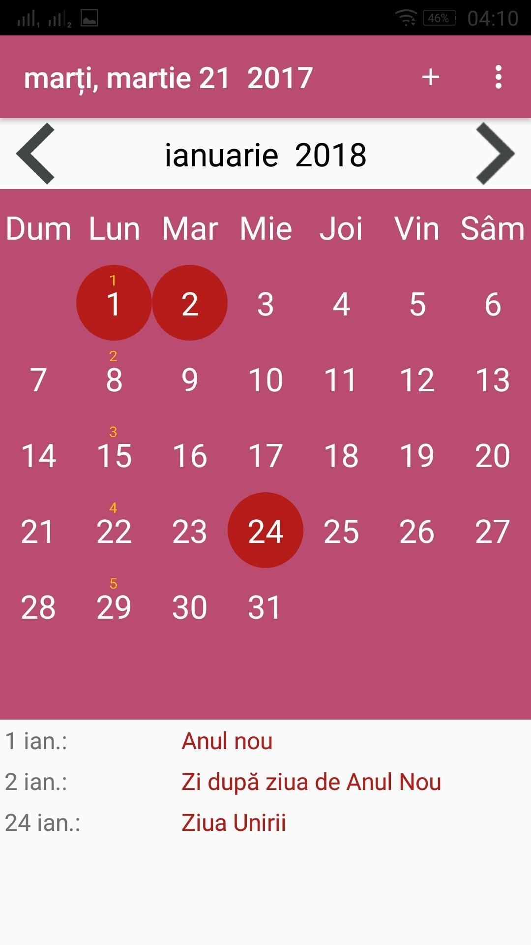 Calendar 2020 Romania Cu Sarbatori Legale | Calendar