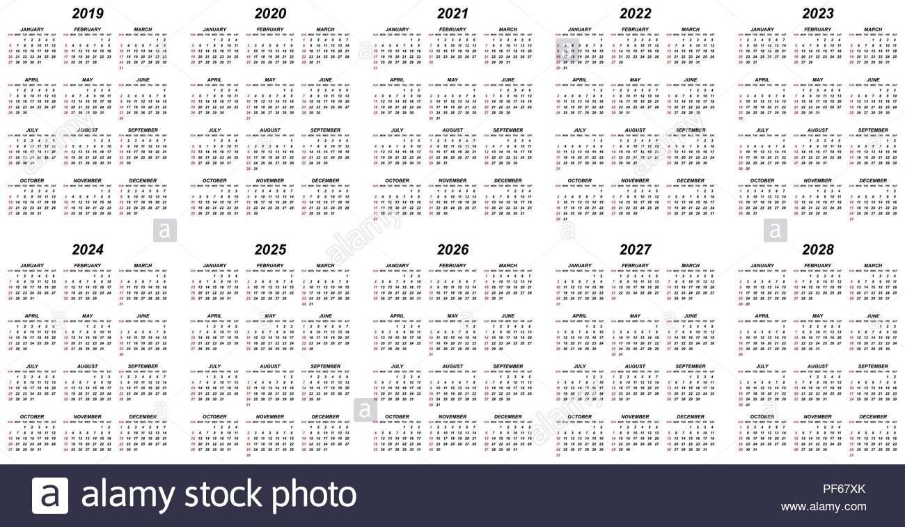Calendar 2022 Stock Photos &amp; Calendar 2022 Stock Images