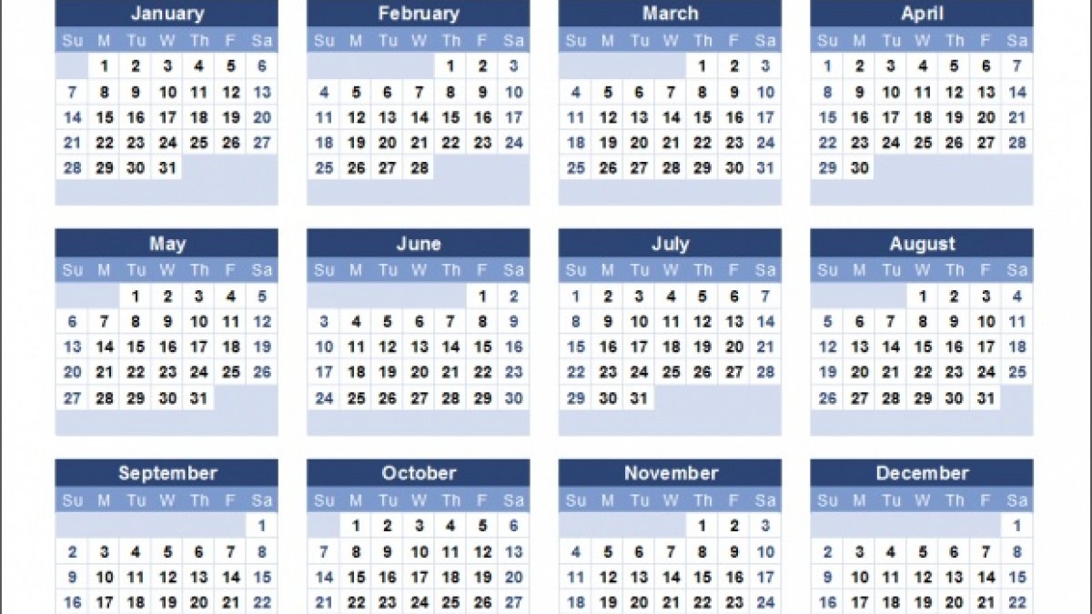 Calendar 2022 Zile Lucratoare - Nexta