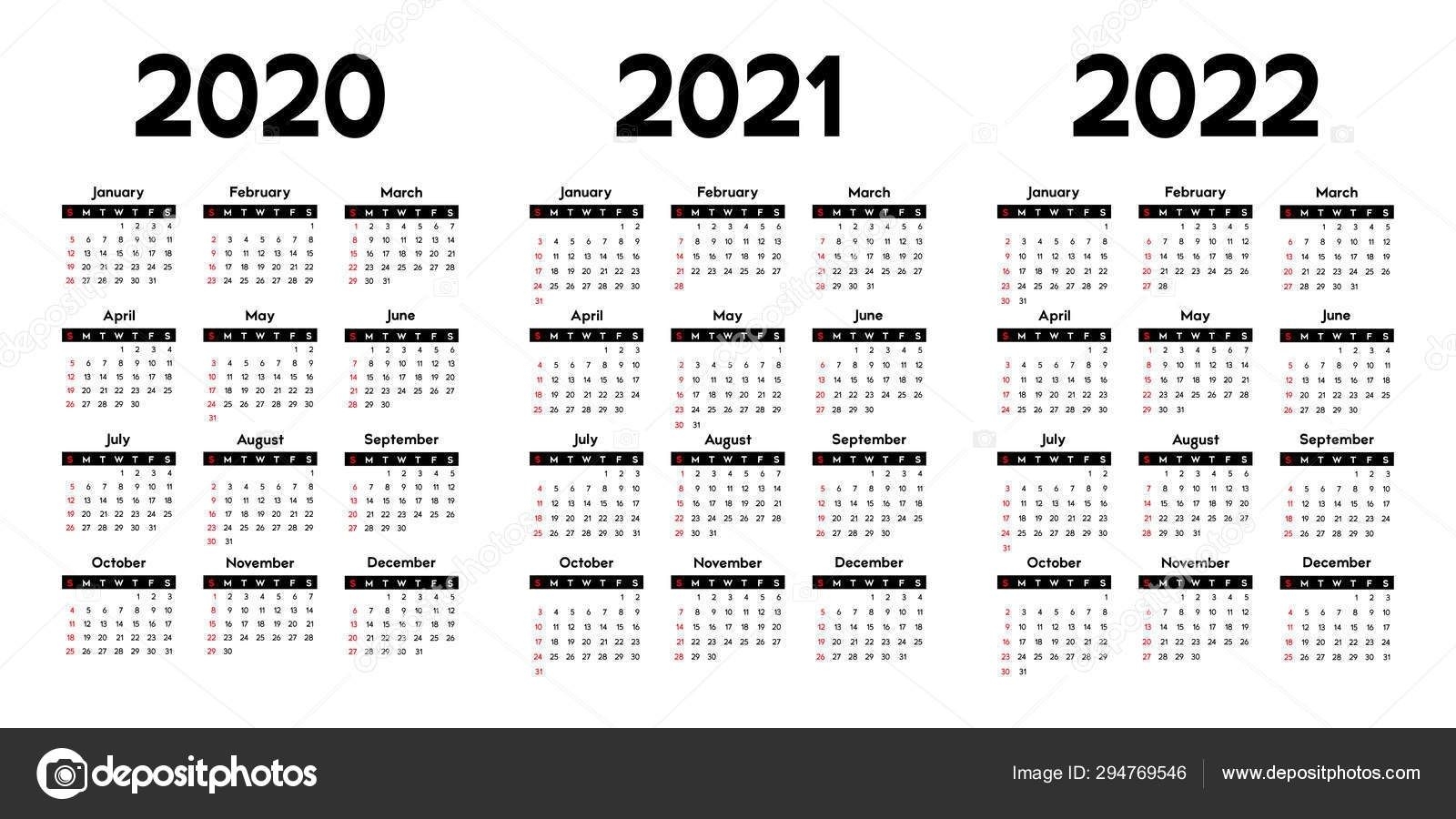 Calendar For 2021 2022 2023 | Ten Free Printable Calendar