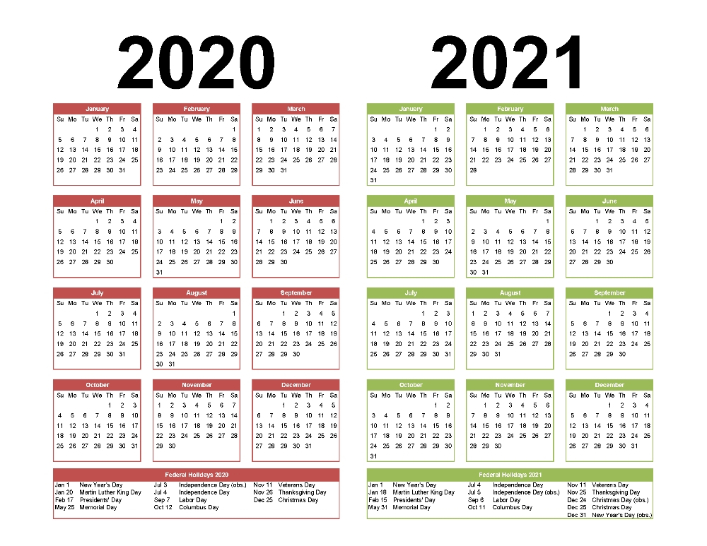 Calendar Pdf 2021