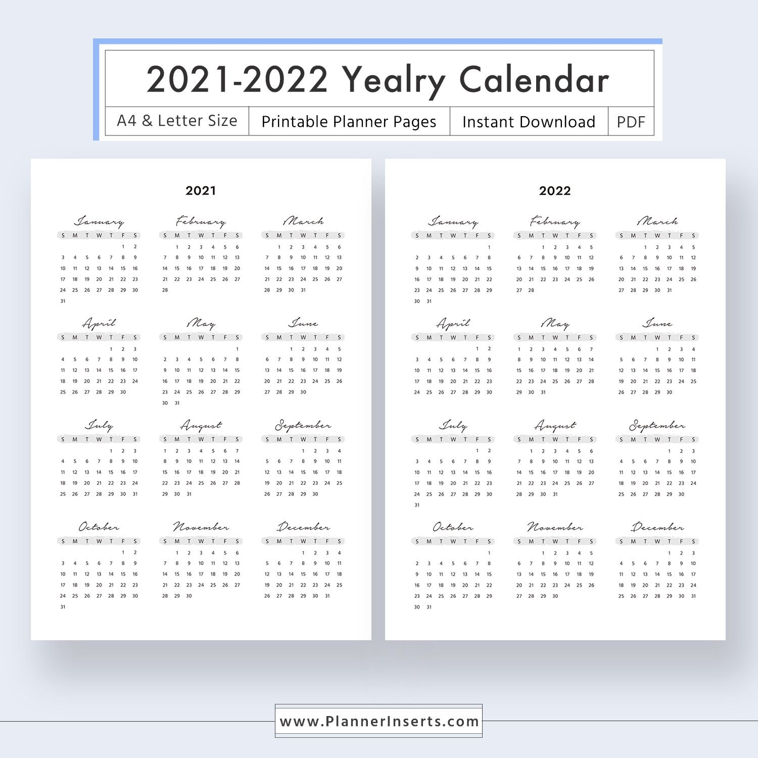 Calendar Week At A Glance Template 2021 - Calendar