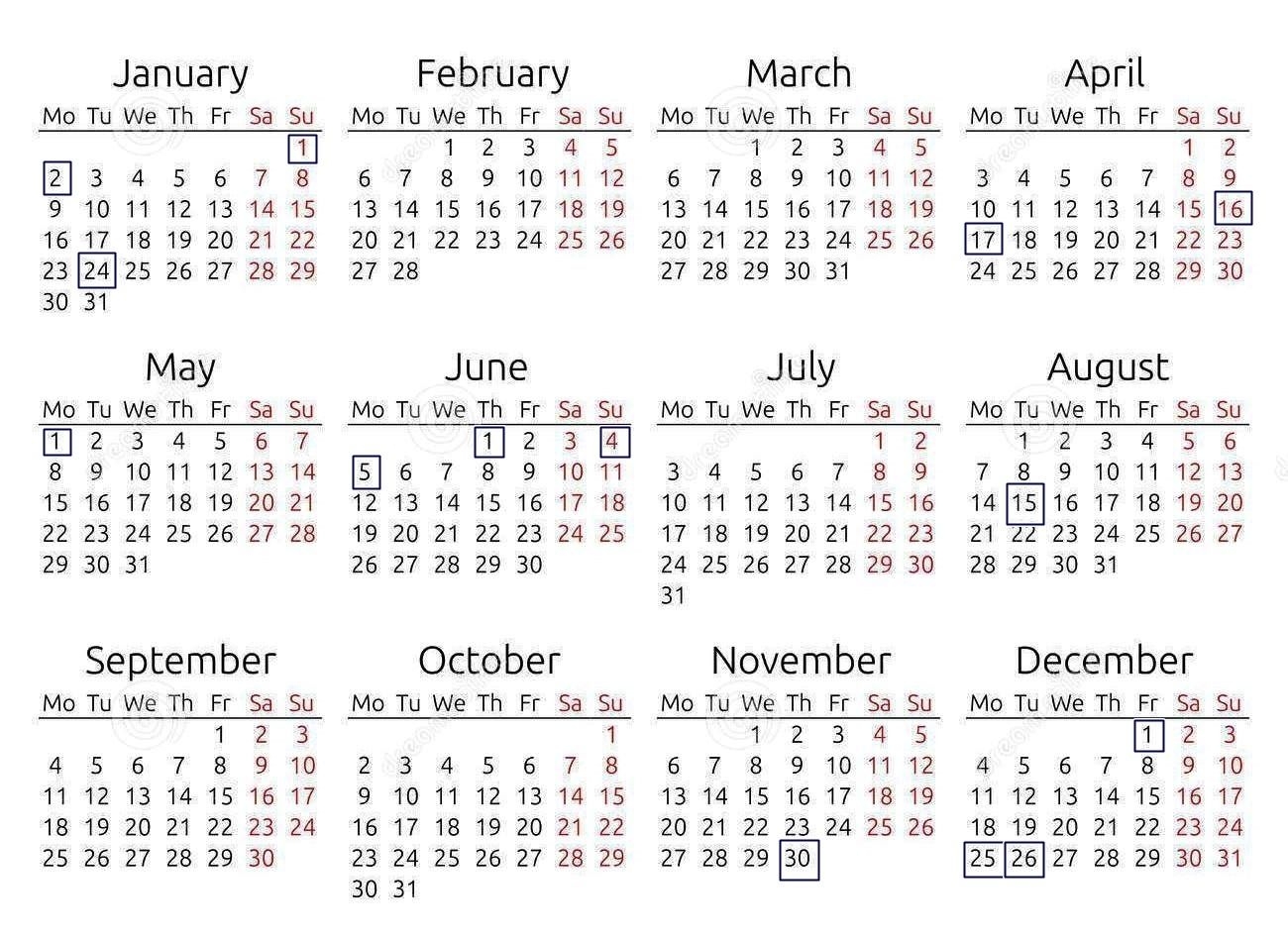 Calendar Zile Lucratoare 2021 | Best Calendar Example
