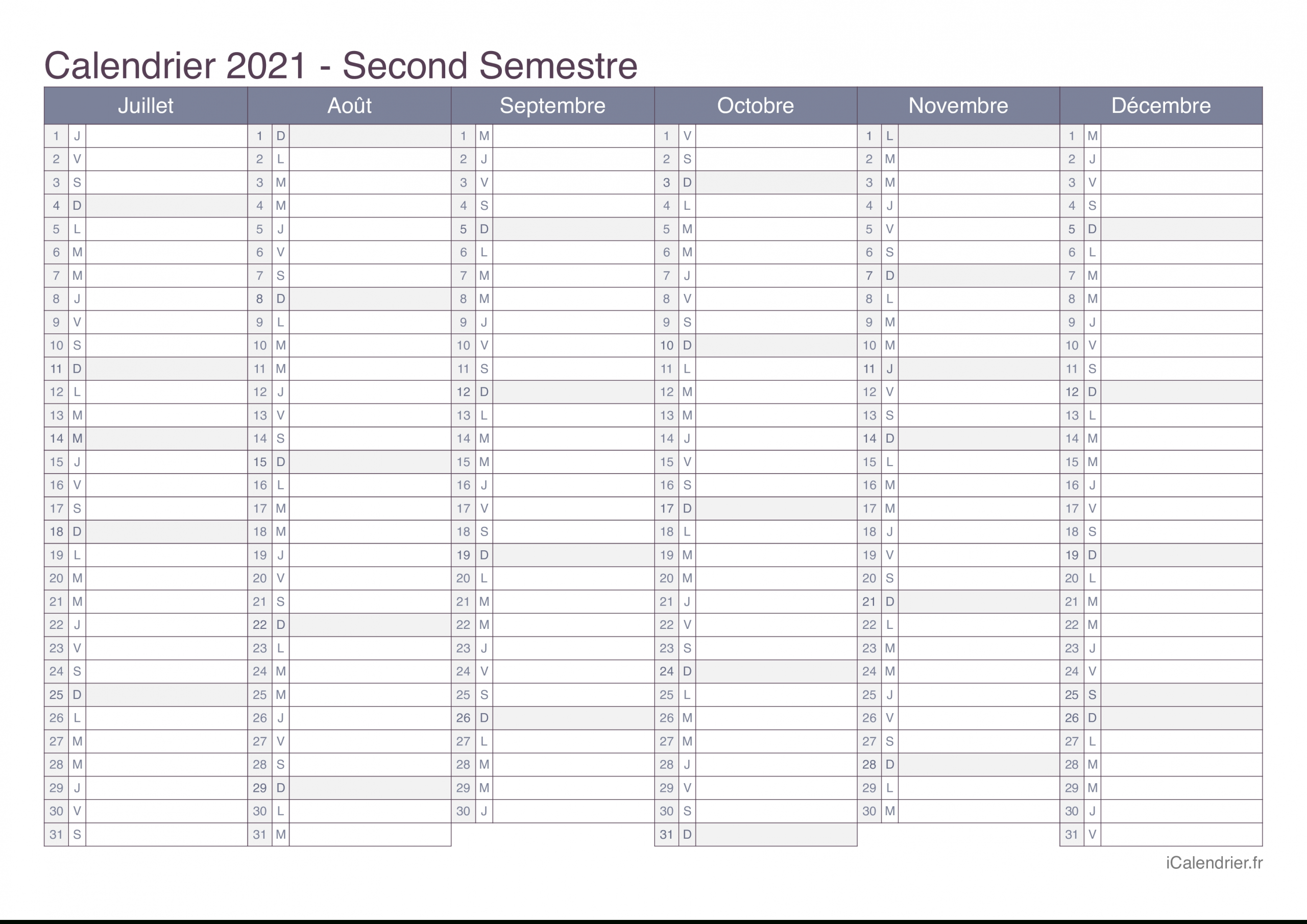 Calendrier 2021 Et 2022 À Imprimer Mois Par Mois