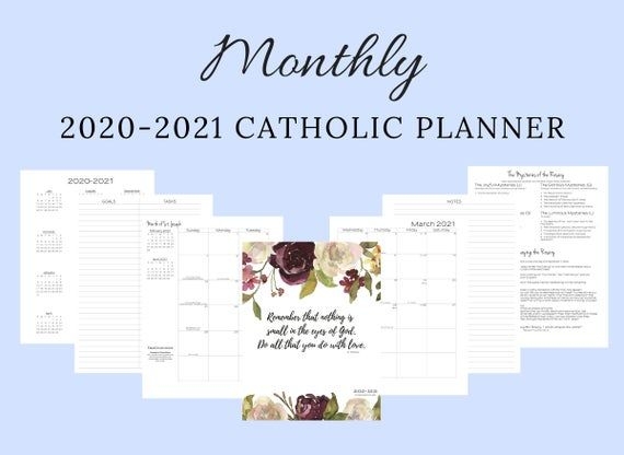 Catholic Liturgical Calendar 2021