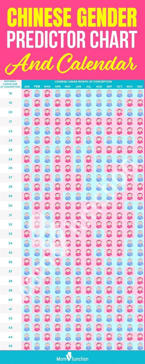 Gender Reveal Chinese Calendar 2022 Printable Calendar 2023