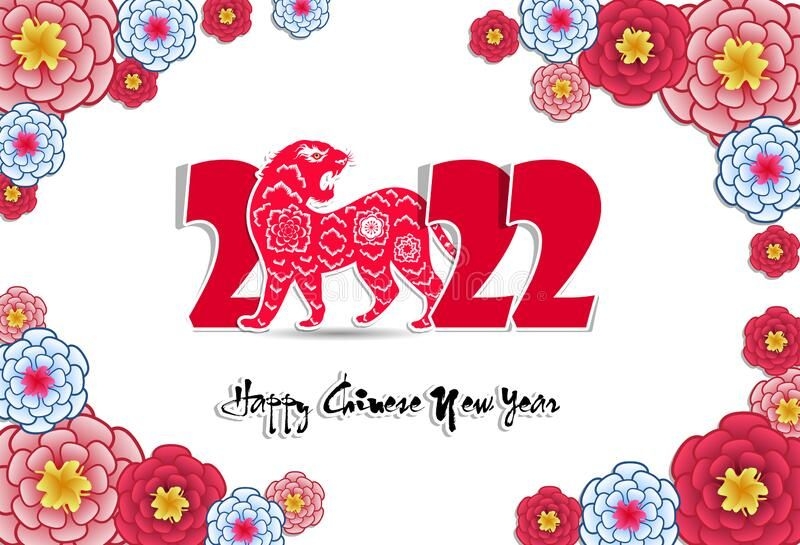 Chinese New Tiger Year Stock Illustrations - 1,567 Chinese