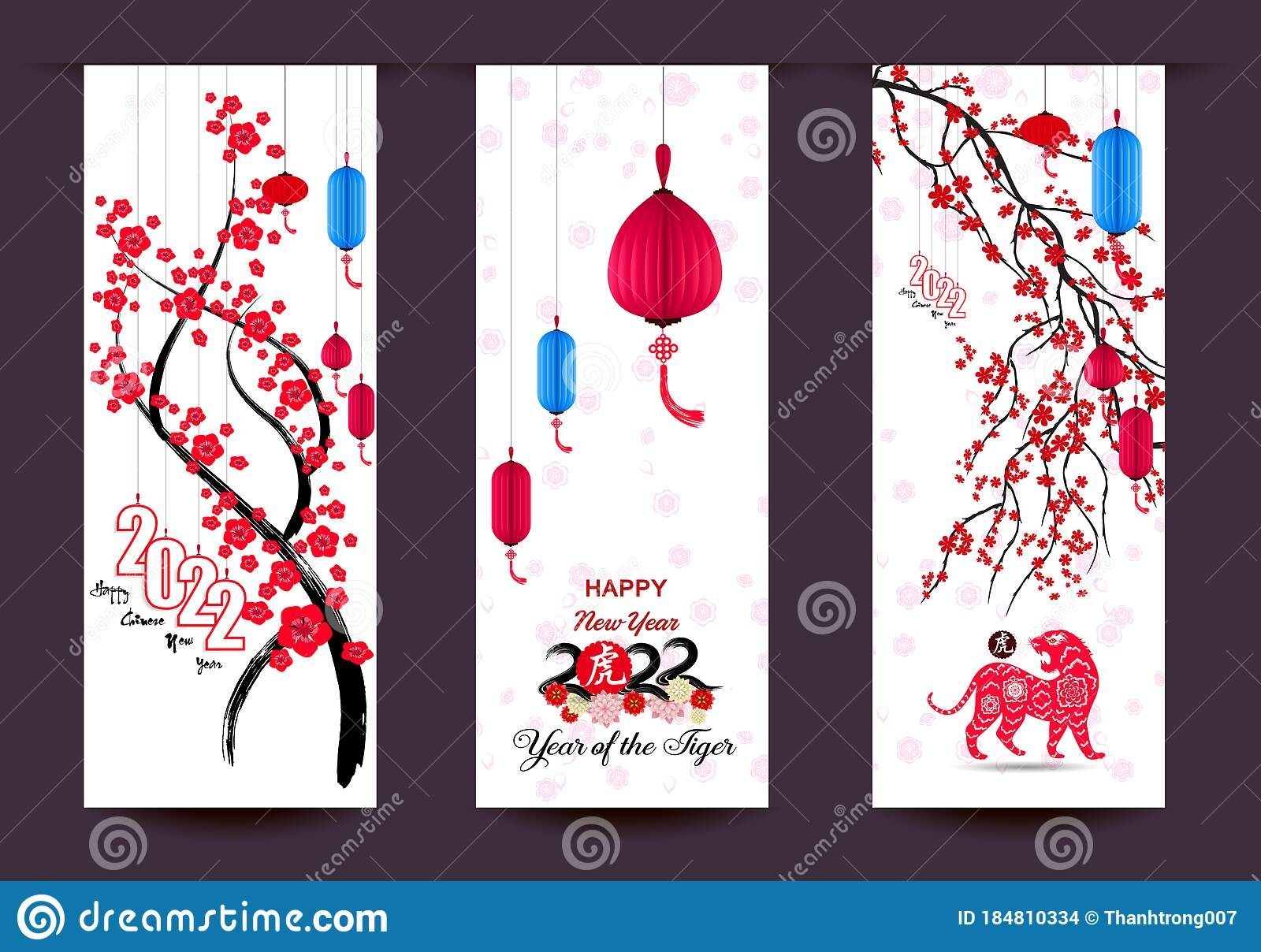 Chinese New Year 2022 - Year Of The Tiger. Lunar New Year