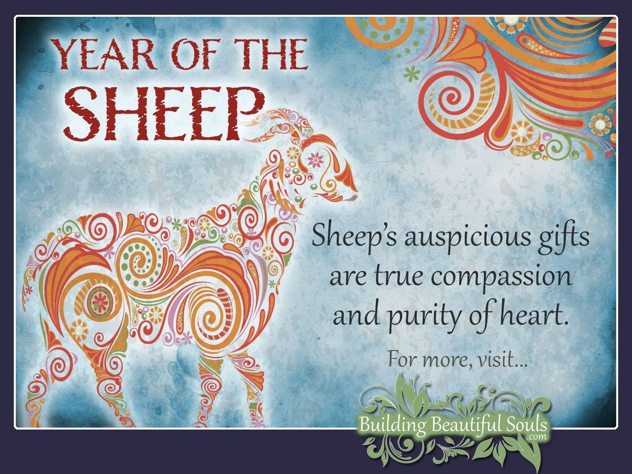 Chinese Zodiac Sheep | Year Of The Sheep | Chinese Zodiac