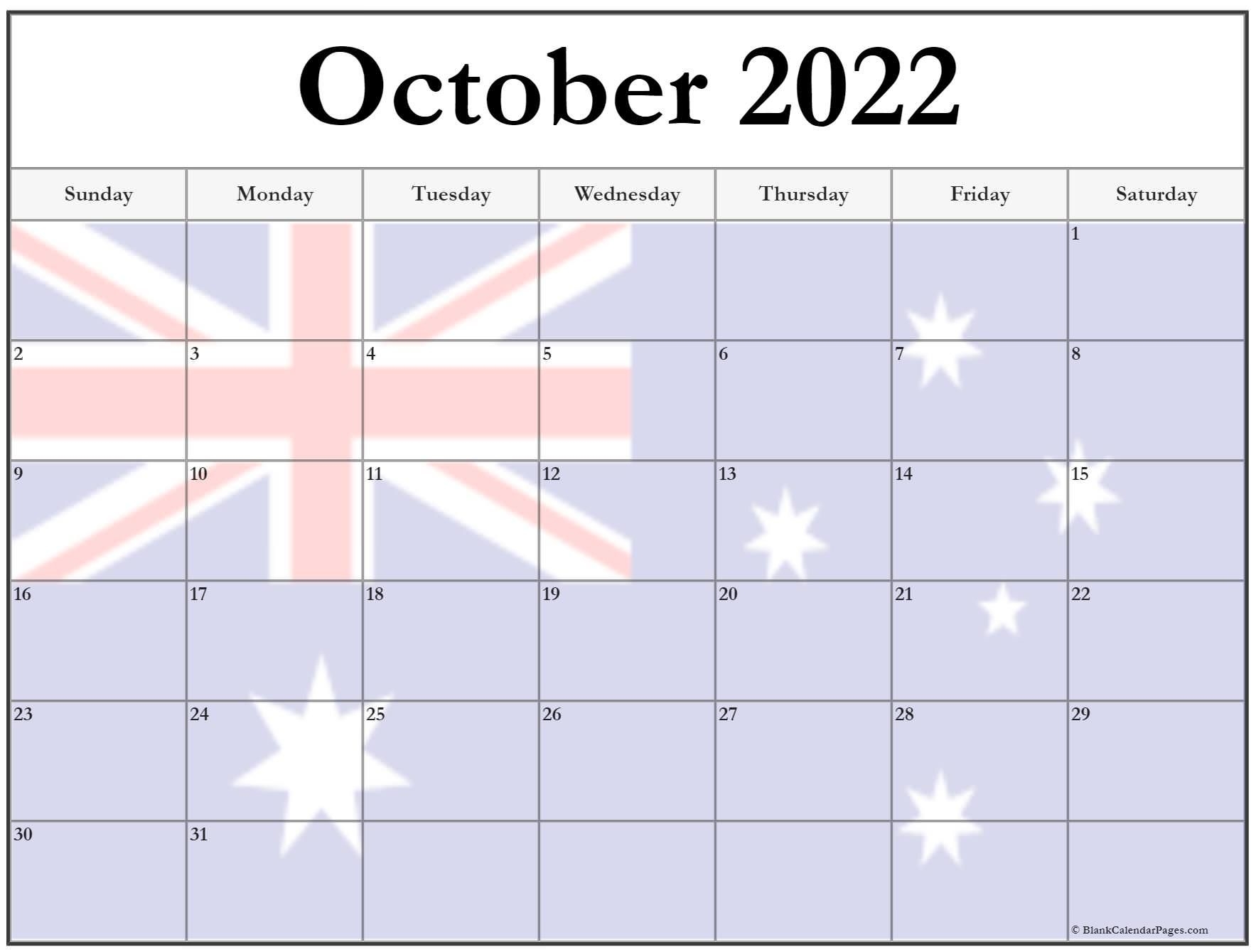 How to Calendar 2022 Australia Printable | Get Your Calendar Printable