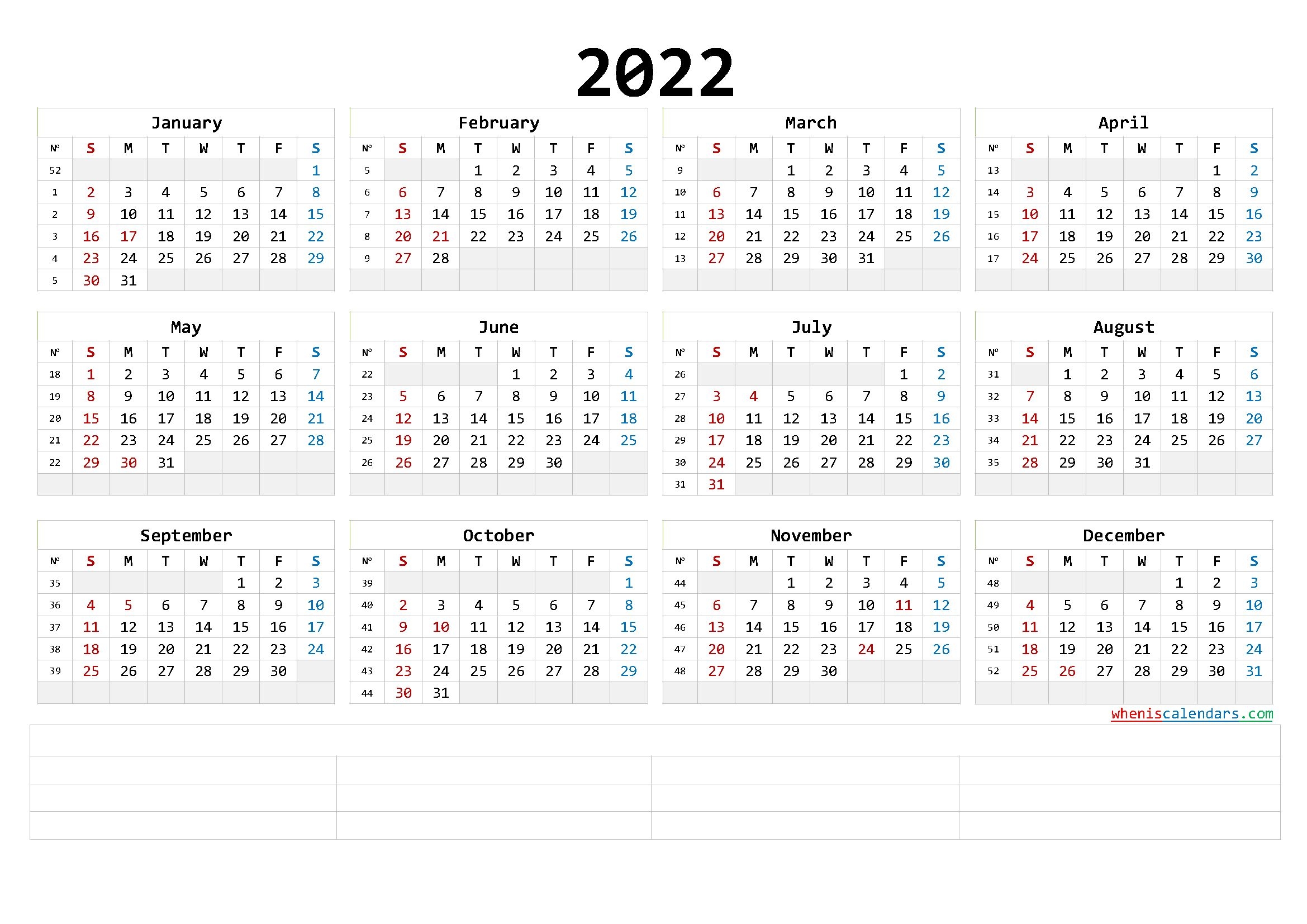 Best Calendar 2022 Free Download