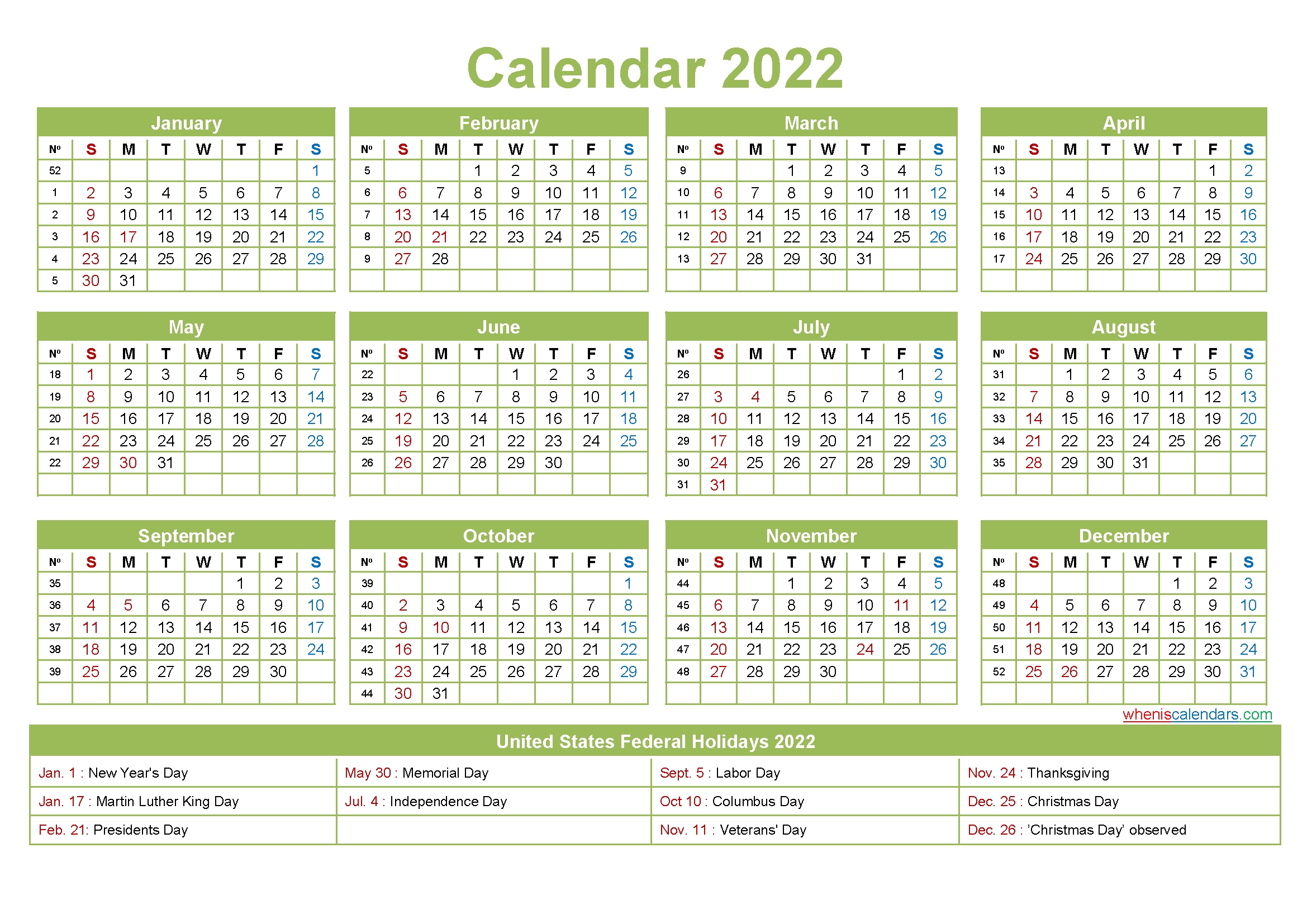 Календарь на 25 год с неделями Best Calendar 2022 Template Word - Get Your Calendar Printable