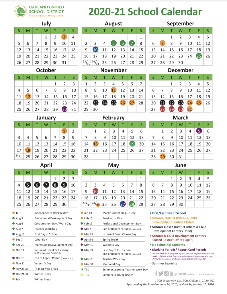Gwinnett County School Calendar 2021 | Free 2021 Printable