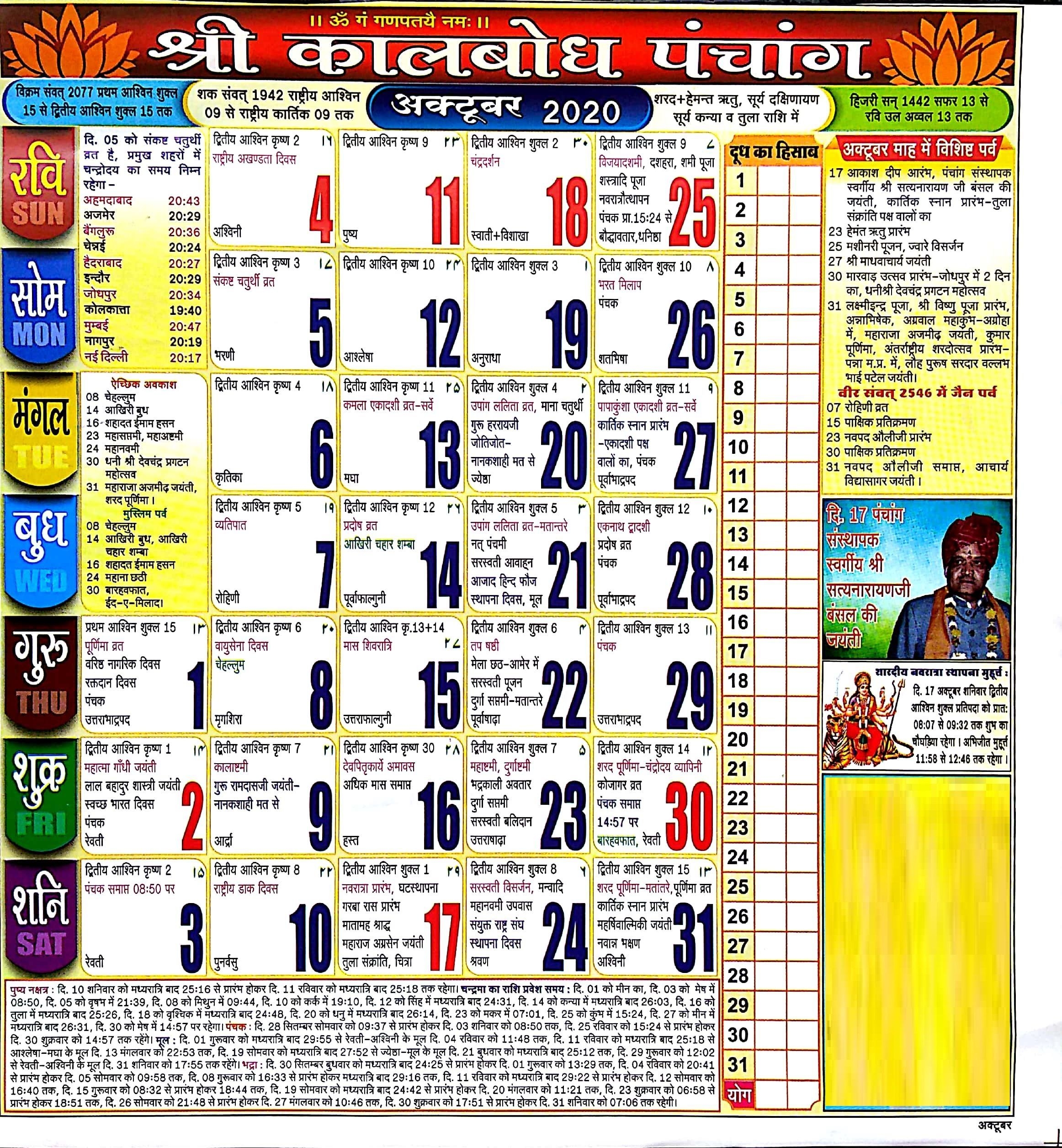 Hindu Calendar 2020 May /Hindu Calendar 2020 May In 2020