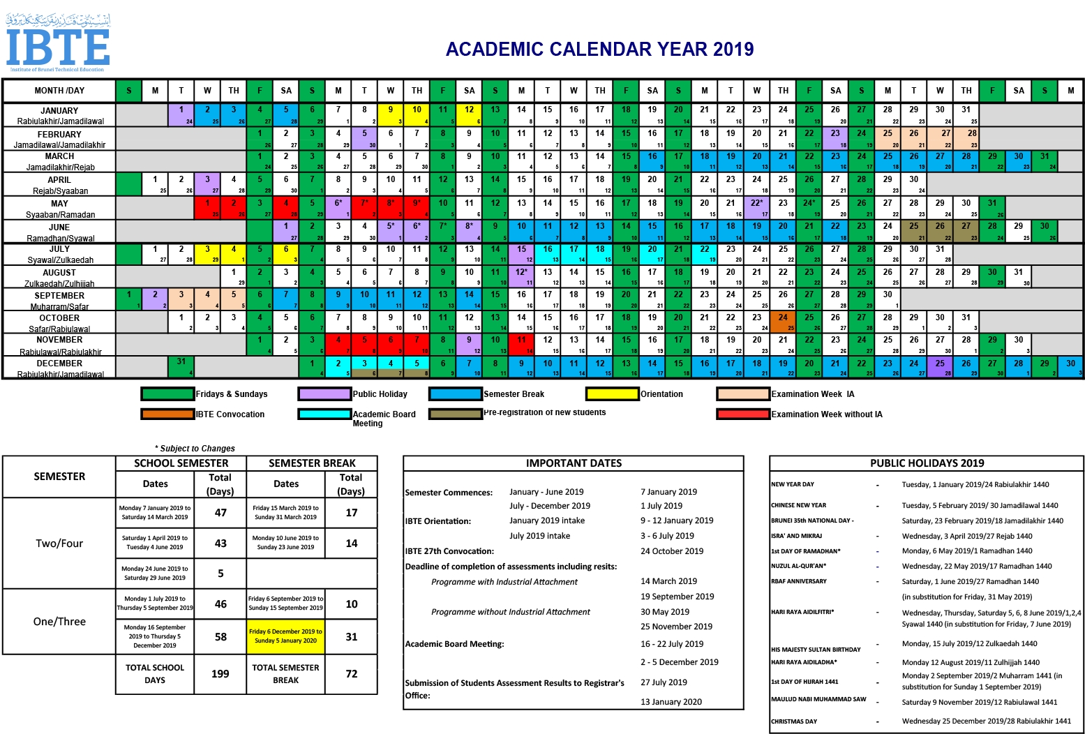 Universal Calendar 2022 Brunei School Holiday - Get Your Calendar Printable