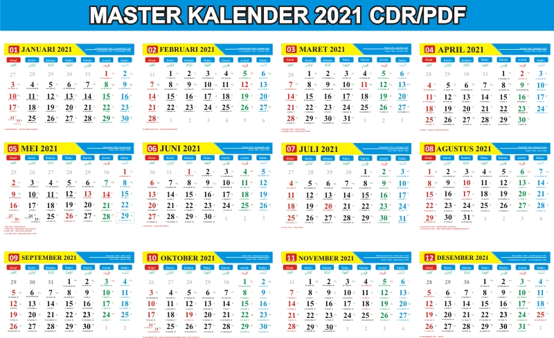 Kalender Cina 2021 Lengkap