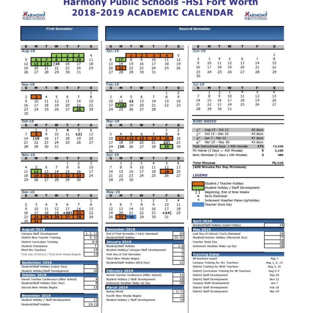 Miami Dade Public School Calendar 2020 2021 | Printable