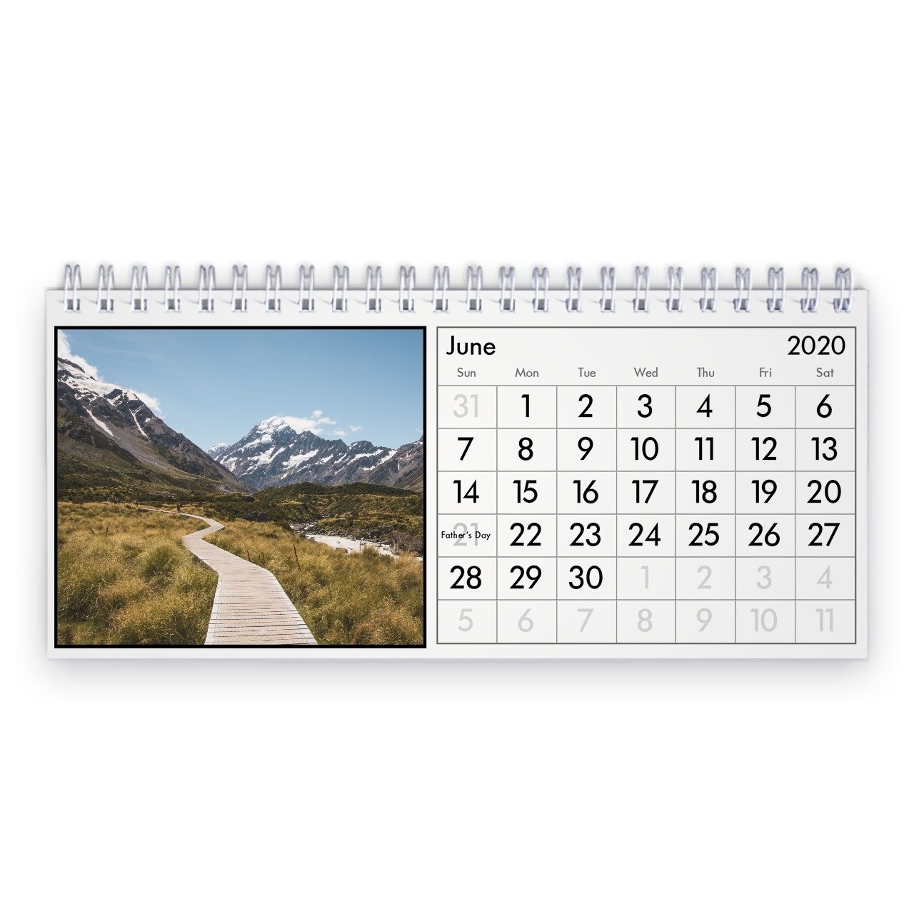 New Zealand 2021 Desk Calendar