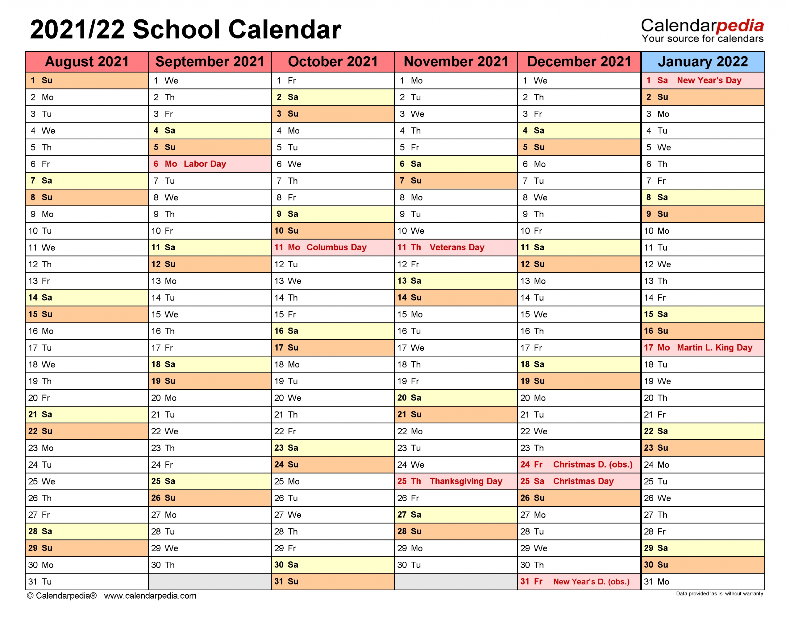 Nlmusd 2021 2022 Calendar | Lunar Calendar