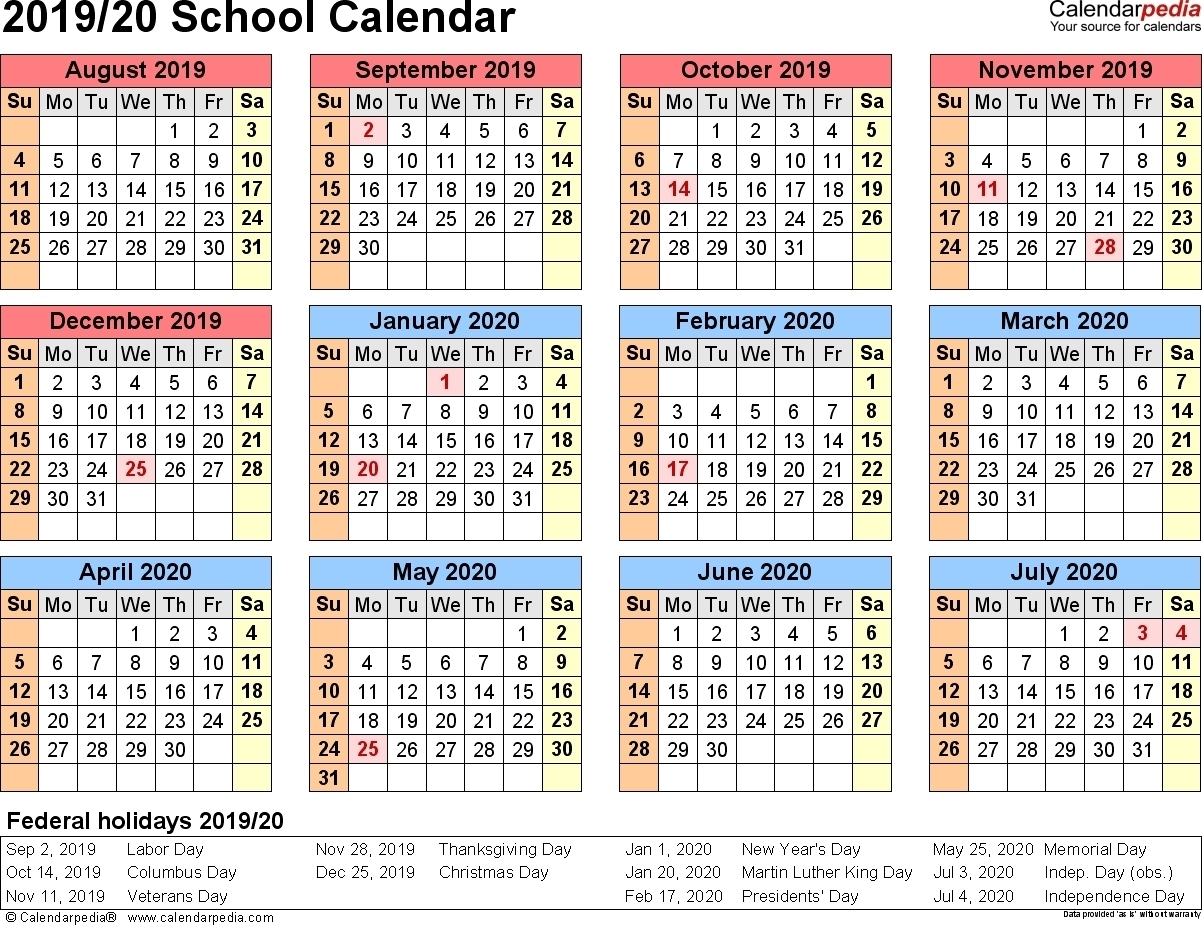 Qld School Calendar 2020 Pdf Printable | Example Calendar